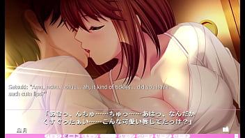 Preview 2 of Fat Girl Xcnxx - Ijira Rental - Satsuki 2nd Route Part 4 - Inserting Myself into both of Satsuki&#039_s lips