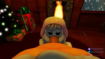 Preview 3 of Nude Seminar - &iexcl_Ser FOLLADA por una polla ENORME en ROBLOX otra vez! En navidad