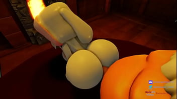 Preview 4 of Nude Seminar - &iexcl_Ser FOLLADA por una polla ENORME en ROBLOX otra vez! En navidad