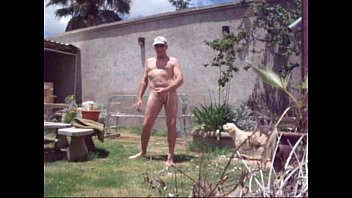 Preview 1 of Old Man Sax Com - garden fun