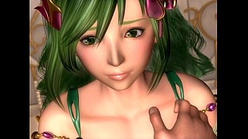 Preview 1 of Temoac - Sexy green girl fondled and fucked.