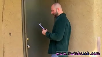 Preview 1 of Rtrt - Red haired gay twink movies first time The life of a door to door