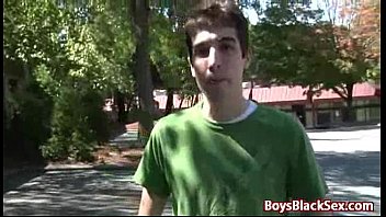 Preview 2 of John Holmes Cyndee Summers - Interracial Hardcore Gay Bareback Fucking 08