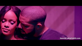 Preview 4 of 3 Dick In 1 Pussy At Same Time - Rihanna - Work (2016)