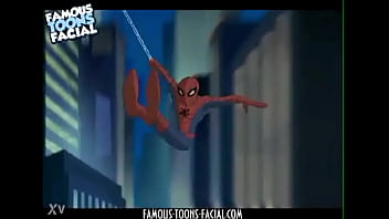 Preview 1 of Cuckold Eng Sub - Famous toons facial spectacular Spider-Man xxx edit
