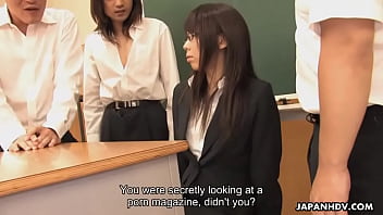 Preview 2 of Bokep Babes - Asian teacher getting fucked by the randy students