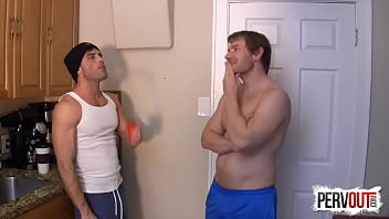 Preview 3 of Invisible Webcam - Foot Fetish Roommate Busted LANCE HART ALEX ADAMS GAY FEET