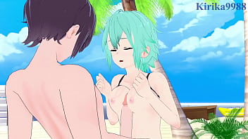 Preview 3 of Blazers - Asuna (Asuna Yuuki) and Sinon (Shino Asada) intense sex. - Sword Art Online Hentai