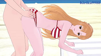 Preview 1 of Blazers - Asuna (Asuna Yuuki) and Sinon (Shino Asada) intense sex. - Sword Art Online Hentai