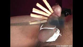 Preview 2 of Xexvideox 1235 - Femdom CBT and Clothespins