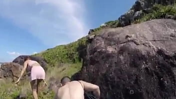 Preview 1 of Danny Deo - Rol&ecirc_ aleat&oacute_rio do SaymonFitness na trilha com a ruiva gostosa