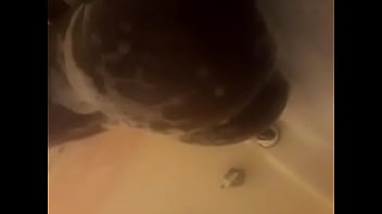 Preview 1 of Doog Xxx Girl Bf - Ass shaking in the shower.