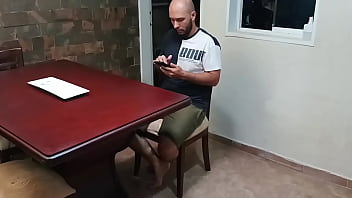 Preview 1 of Gay Lads Naked - I see my sister-in-law cleaning and my cock gets hard without thinking,  I fuck her.