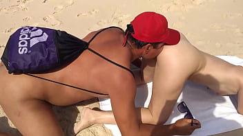 Preview 2 of Mason Moore Doctor Adventure - Wife gets involved with stranger on nude beach.