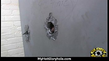 Preview 4 of Salon Sodom - Huge Tit Babe Deepthroats Gloryhole DIck 15