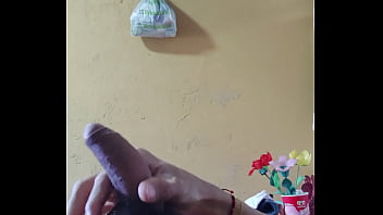 Preview 1 of Singapore Lesbian Squirting - Young man jerks off,  masturbating his rich cock