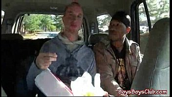 Preview 1 of Xxx Maiden - Black Sexy Gay Dude Fuck White Twink Bareback Hardcore Video 09