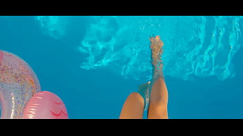 Preview 1 of Www Free Sex Vedeo Thailand Com - Risky Pool Party Sex With My Step Aunt Kendra Heart WCA Productions