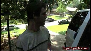 Preview 3 of Gril Fist Mastrubeat - Black Sexy Gay Dude Fuck White Twink Bareback Hardcore Video 12
