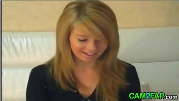 Preview 1 of Sexy And Hot Office - Young Blonde Teen Strips Free Teen Young Porn