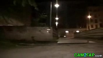 Preview 1 of Skinny Ass Squirt Lesbian - Blonde Hooker Fucked the Alley Porn