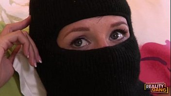 Preview 1 of Brazilian Football Mom Hd - Burgler gets caught breaking in
