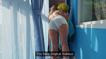 Preview 1 of Xxxxxbp Mp Video - The lovers were left alone on the balcony