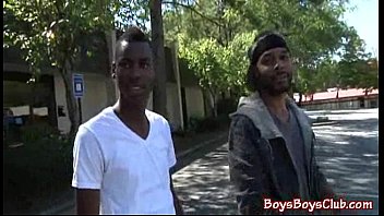 Preview 1 of Animexxx Scholl - Nasty Black Dude Fuck White Boy Bareback Style 17