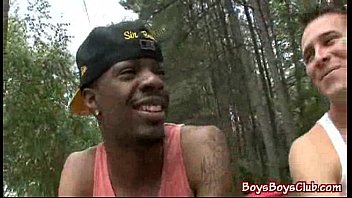 Preview 3 of Www Bondagsex69 Com - Nasty Black Dude Fuck White Boy Bareback Style 27