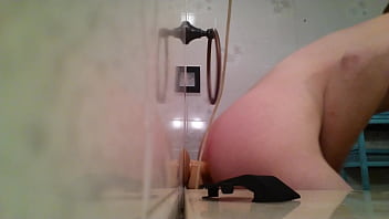 Preview 3 of Valentina Sex Com - Sissy husband fucks wife&#039_s dildoe