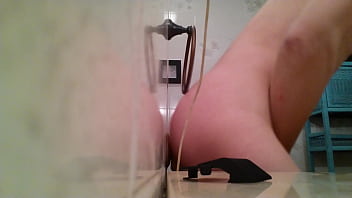 Preview 1 of Valentina Sex Com - Sissy husband fucks wife&#039_s dildoe