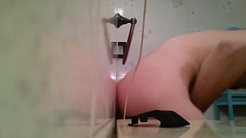 Preview 4 of Valentina Sex Com - Sissy husband fucks wife&#039_s dildoe
