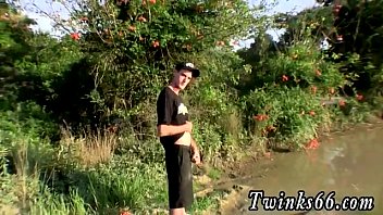 Preview 1 of Blue Dreess German - Emo gay full sex free film first time Pissing In The Wild With Duke