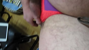 Preview 1 of Julia Paes Fuck By Hard Guy - Deep into my pantied ass. Metiendolo bien adentro y en bragas