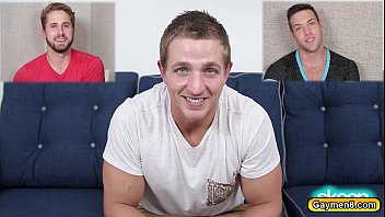 Preview 1 of Moms Sleeping Lobi - Landon pull moves on straight guys dick