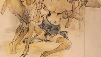 Preview 3 of Big Fassy - vintage erotic illustration