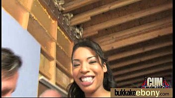 Preview 3 of Indian Piss Outdoor - Huge cocks cover their black face in cum 21