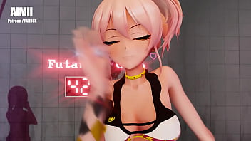 Preview 2 of Mom Son Japan - Futanari Jougasaki Mika Dance Futa on Male