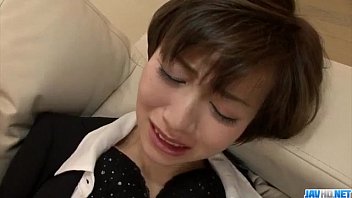 Preview 4 of Celine Masturbating Iii - Office threesome along Akina Hara
