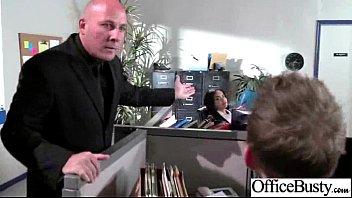 Preview 3 of Anne Ogul T Rk E - Sex Tape With Slut Busty Office Girl (selena santana) video-27