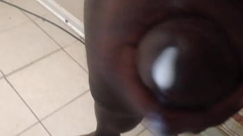 Preview 4 of Aria Giovanni Busty - CHIRAW MALE HOME ALONE BUSTIN A NUT! BBC