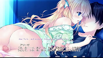 Preview 3 of Jan Wer Sex Fuking Bele - Hime to Otome no Yakimochi Love Route1 Scene2 with subtitle