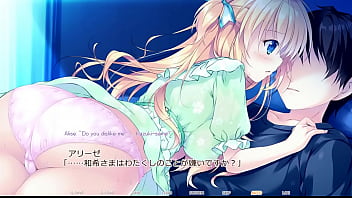 Preview 1 of Jan Wer Sex Fuking Bele - Hime to Otome no Yakimochi Love Route1 Scene2 with subtitle