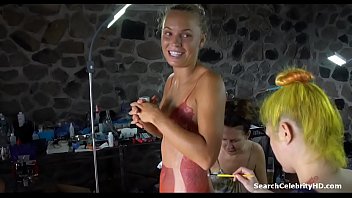 Preview 1 of Smoking Sex Fetish - Caroline Wozniacki - Sports Illustrated Swimsuit - Bodypaint - Behind The Tanlines (2016)
