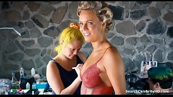 Preview 1 of Sillipiga Sex - Caroline Wozniacki - Sports Illustrated Swimsuit - Bodypaint - On Set (2016)