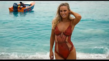 Preview 4 of Sillipiga Sex - Caroline Wozniacki - Sports Illustrated Swimsuit - Bodypaint - On Set (2016)