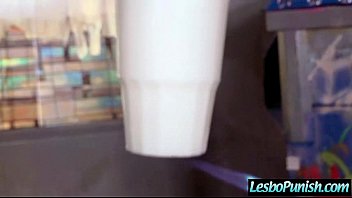Preview 4 of Wet Pussy Slide - Sex Hard Action With Sex Toys Used By Lesbian Girls (katrina &amp_ lezley) video-23