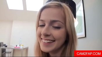 Preview 1 of Jav Valery Restrepo Tranny - Blonde Teen Creampie Free Student Porn Video