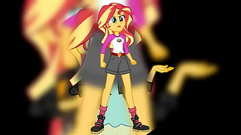Preview 1 of Painter Sex - Sunset Shimmer versi&oacute_n normal y sexy versi&oacute_n