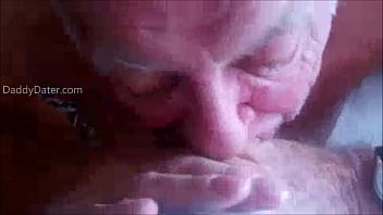 Preview 2 of Jappa Essse - 76yo Silverdaddy Sucking on Balls